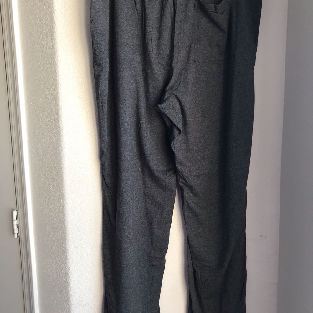 New Alfani Sleep Pajama Pants Men's size XXL Charcoal Gray w/Pockets Drawstring - Picture 4 of 16